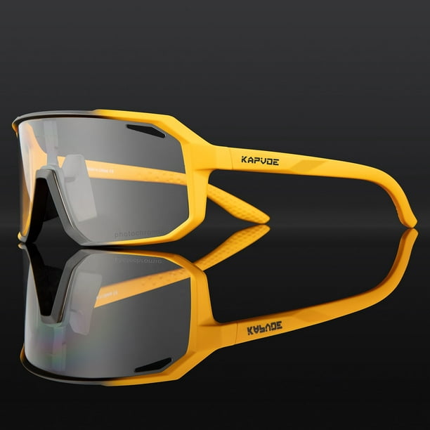 Kapvoe-gafas de sol deportivas polarizadas para hombre, lentes  fotocromáticas para ciclismo de montaña, UV400 qiuyongming unisex