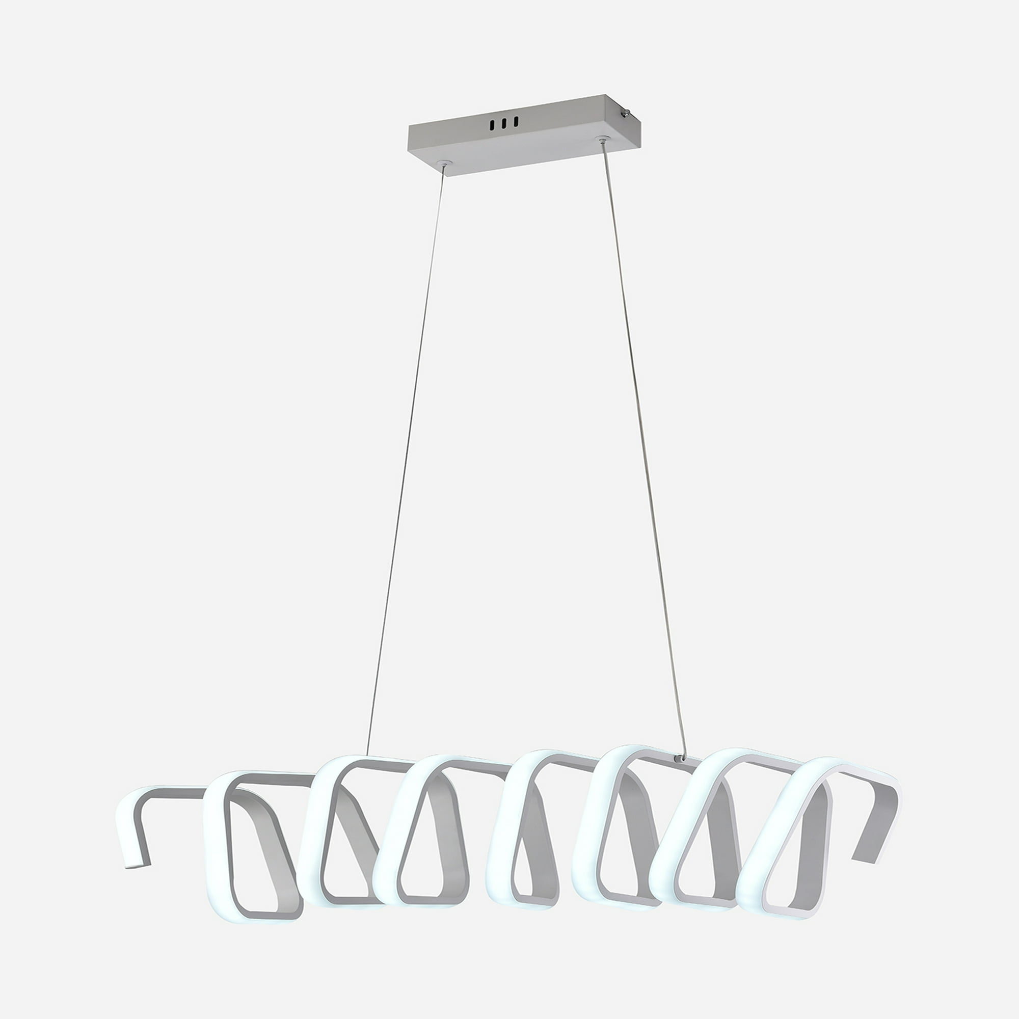 Lámpara ARIA Tipo Candil Colgante Led Blanca Luxica Lighting 6262 W ...