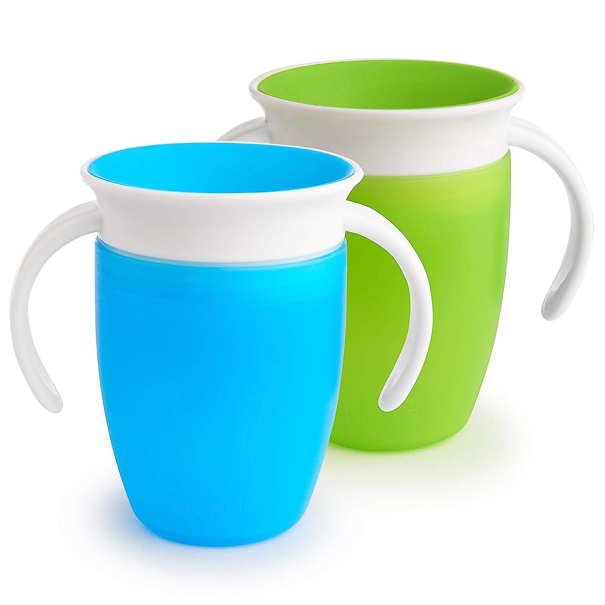 Vaso 360 Trainer, verde/azul, 2 unidades YONGSHENG 8390613294654