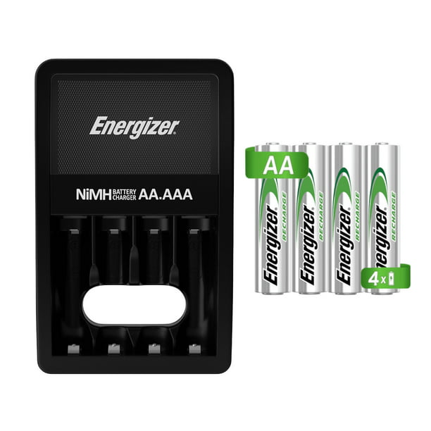 Cargador pilas Rayovac con baterias recargables 4 AA + 4 AAA