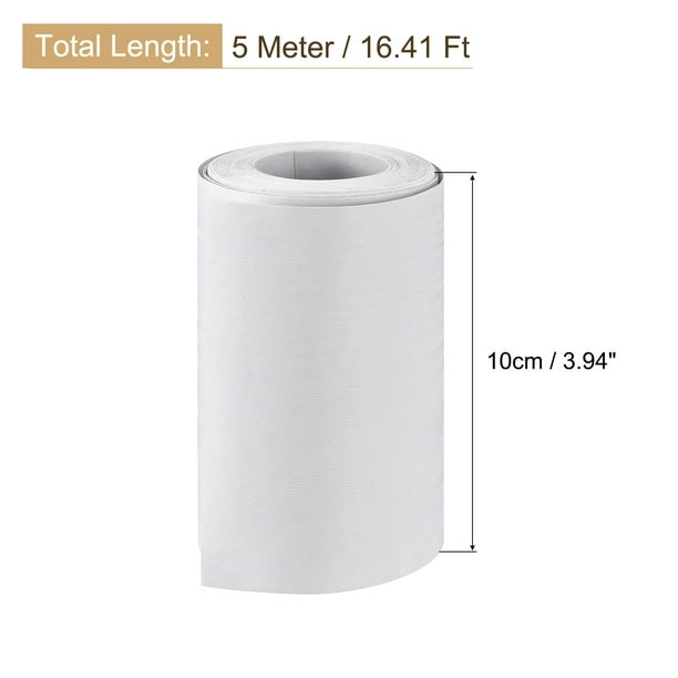 Madera Grano Cinta, 0.39x16.41 Pies Pared Papel Borde Pegatina  Autoadhesivo Madera Grano Reparaci?n Unique Bargains cinta adhesiva