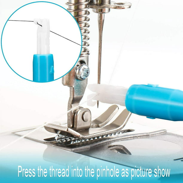 Avenida fiabilidad Medio Máquina de coser Enhebrador de agujas Enhebrador automático Enhebrador de  costura rápida Herramienta LingWen 8390612780905 | Walmart en línea
