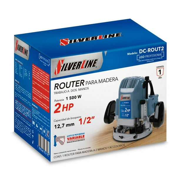 ROUTER PARA MADERA - Silverline México