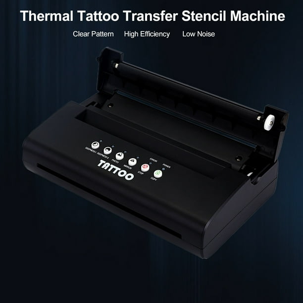 Impresora de transferencia de tatuajes portátil, miniplantilla