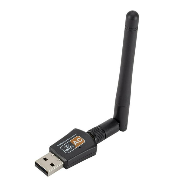 Inolvidable Sin sentido Abrumador 802. 600Mbps USB WiFi Adaptador Inalámbrico De Antena Baoblaze Antena de WiFi  USB | Walmart en línea