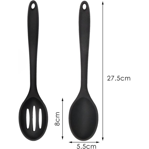 Cuchara de cocina en silicona Negra Kuchenprofi — Fisher Punta