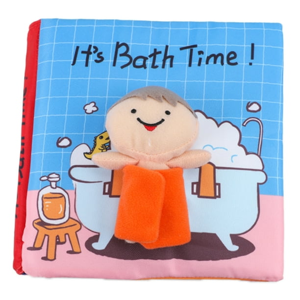 Libro de tela para bebés de colores Libro de baño para bebés Juguetes de  Estilo 3 Sunnimix Juguetes educativos para libros