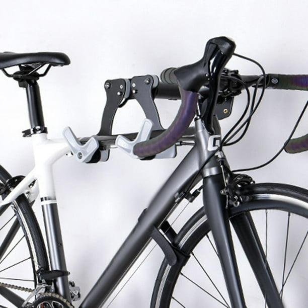 Ganchos ajustables para bicicleta de montaje en pared, ganchos de bicicleta  para garaje, estante de bicicleta de pared de metal, soporte horizontal