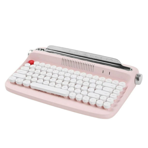 Teclado de máquina de escribir retro inalámbrico, teclado mecánico vin -  VIRTUAL MUEBLES