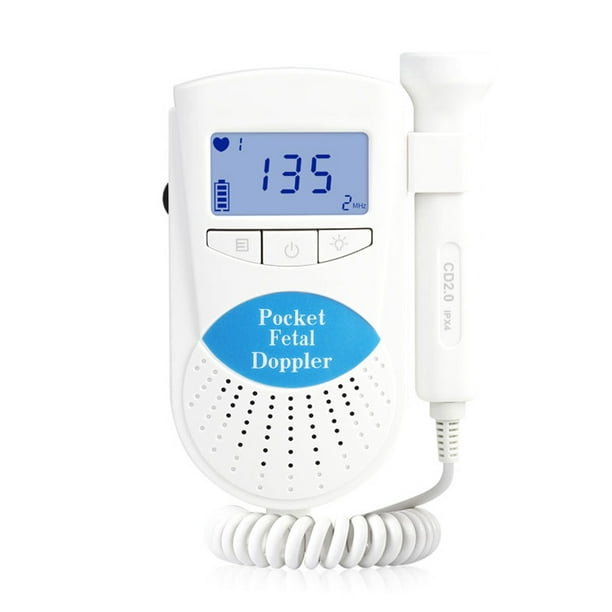 Doppler Monitor Portátil De Frecuencia Cardíaca Para Bebé Embarazada, 3,0  Mhz, Medidor De Embarazo, Detector De Ultrasonido De Sonido Fetal Color  Rosado con Ofertas en Carrefour