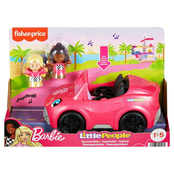 Barbie - Coche Descapotable de Barbie, Vehiculos