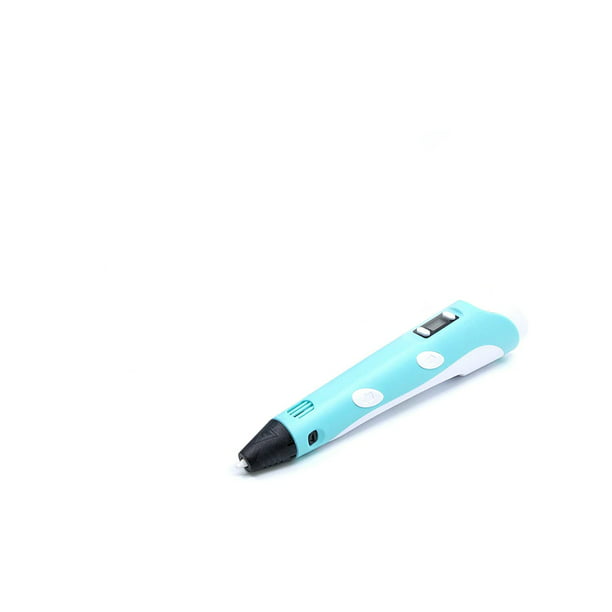 3D Pen- Bolígrafo de impresión 3D con pantalla – Incluye bolígrafo 3D, 3  filamentos de colores material PLA + y cargador