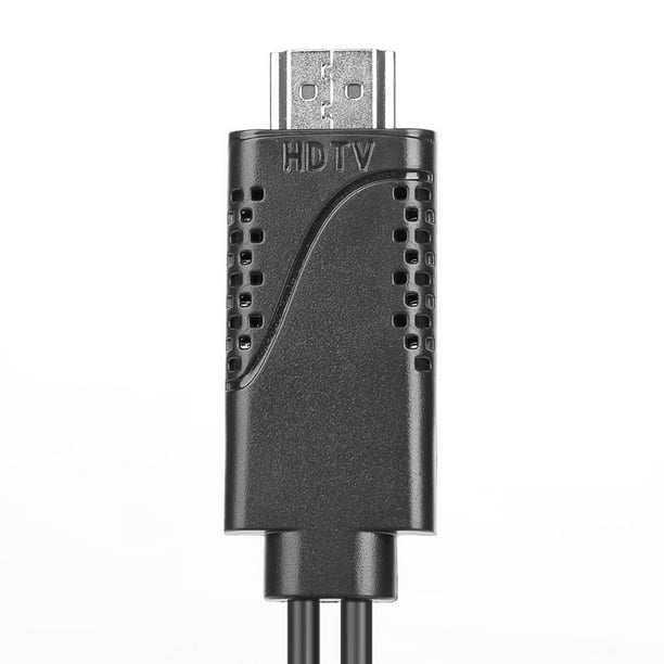 Adaptador de Cable de AV Digital HDMI 1080P, compatible de USB