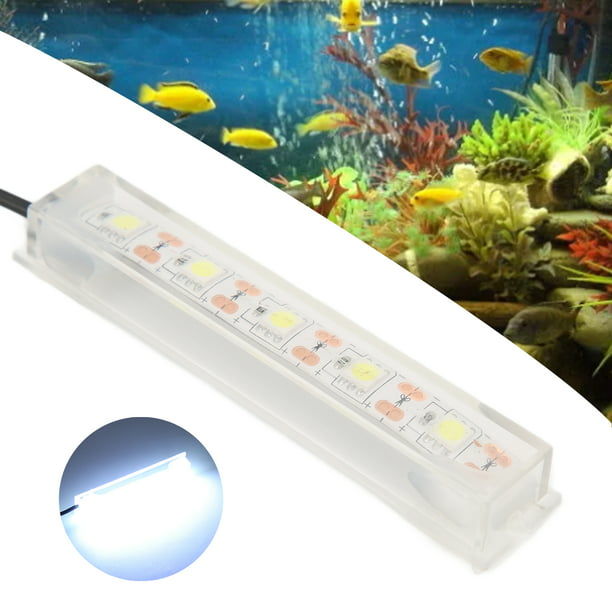 Luz de acuario plantada, luz LED de espectro completo para peceras para  plantas de agua dulce MFZFUKR 220847-1