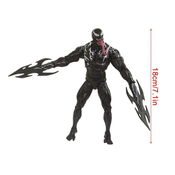 Figura De Acción Articulada Móvil Venom De 18 Cm