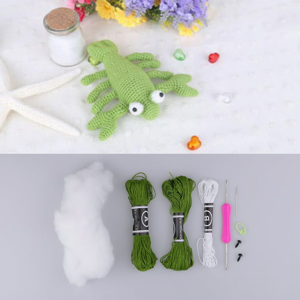 Häkelset- Hummer Crochet Kit DIY Doll Crochet Kit para Principiantes, . ,  Sunnimix Kit de manualidades de crochet para muñecas