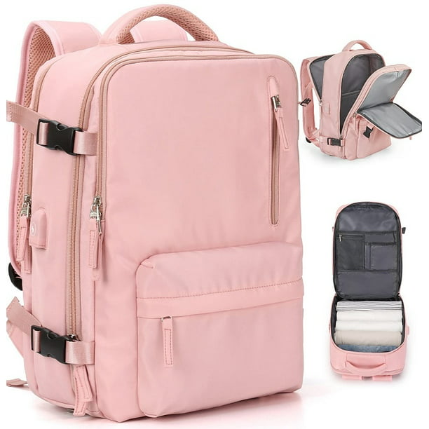 Mochila de gimnasio para hombres y mujeres, mochila de viaje con  compartimento para zapatos, puerto de carga USB, resistente al agua,  mochila médica