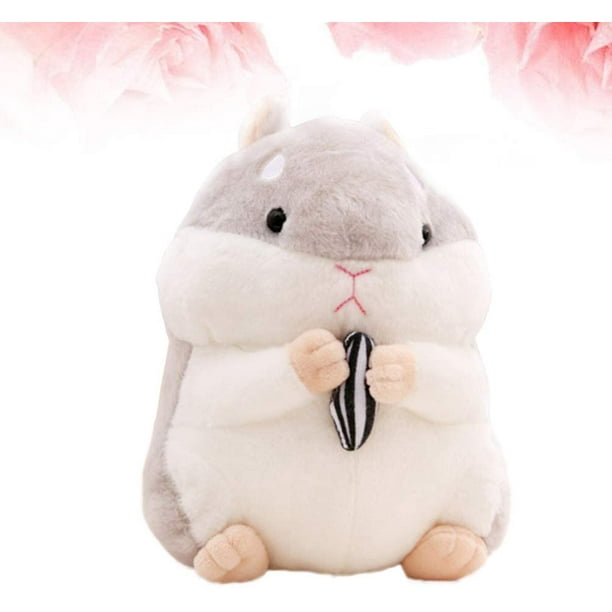  Muñeco de peluche suave de hámster, juguete de peluche de ratón  de 4 pulgadas/3.9 in, el mejor regalo de cumpleaños para los niños, juguetes  para bebés (rosa intenso) : Juguetes y