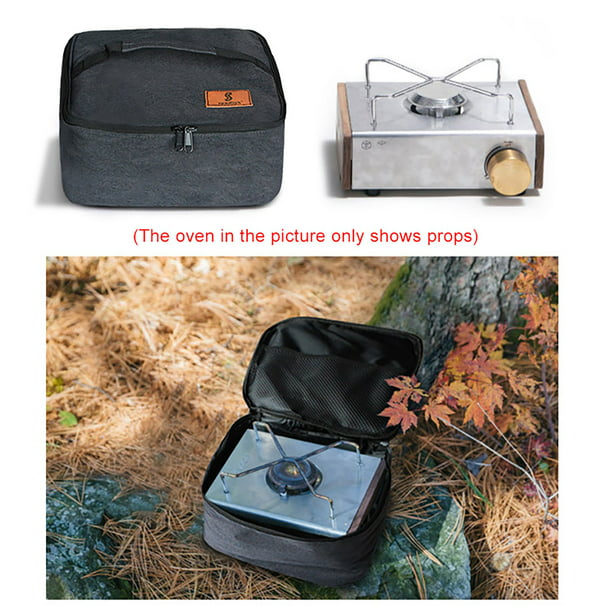 Bolsa de utensilios de cocina para acampar bolsas impermeables para estufa  Ehuebsd de olla tanque de Gas organizador al aire libre bolsa de vajilla de  Picnic accesorios de Camping