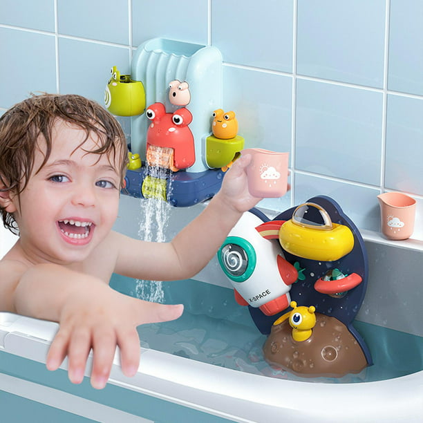 Juguetes de agua de juguete para bañera de bebé, juguetes de bañera para ,  rociador de agua para bebés, juguetes rociador de agua Yotijar Juguetes de  baño para niños