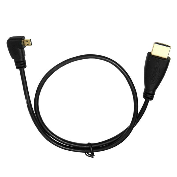 Cable de 12cm Adaptador HDMI de alta velocidad - HDMI a Micro HDMI