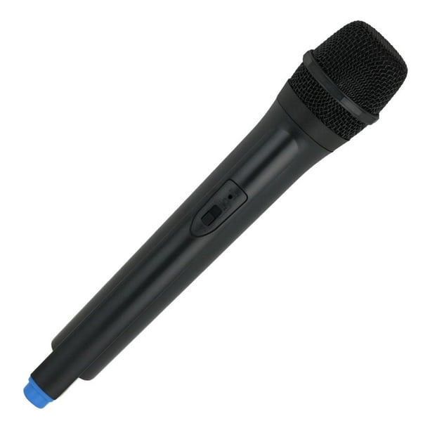 Accesorio de Micrófono Disfraz Cantante Telemarketer Juguete Falso Mic Accs  , Azul Un azul Baoblaze micrófono artificial