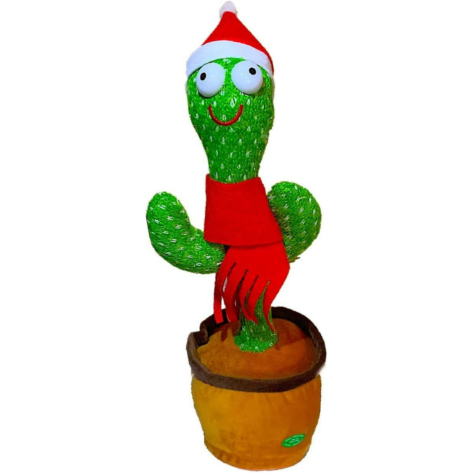ER El juguete de peluche de cactus que habla, canta y baila imita
