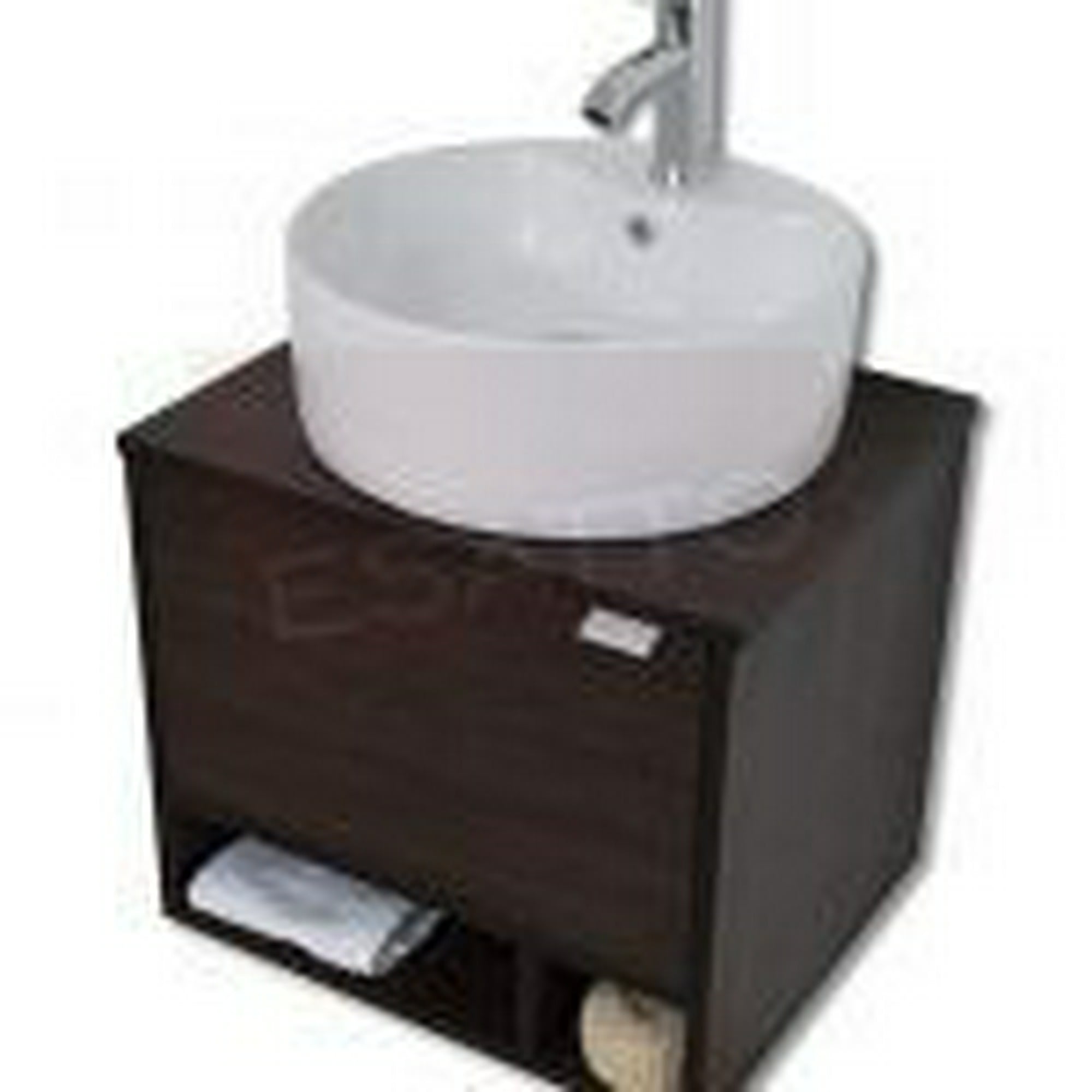 Esatto® mueble para baño dcta rondo con lavabo, llave y desagües esatto dcta rondo