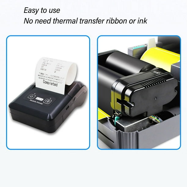 Impresora Térmica Impresora sin Tinta de Gran Capacidad Diseño Compacto de  58 Mm Compatible con Cone ANGGREK Otros