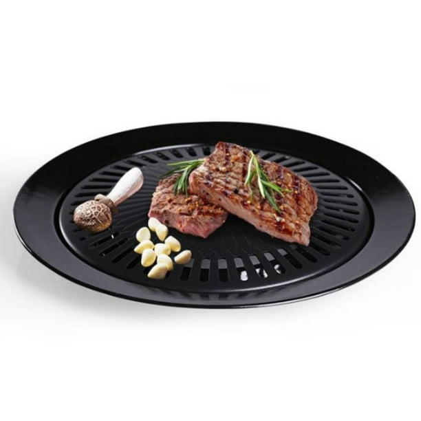 Placa para asar carne sin humo, herramientas de parrilla para estufa al  aire libre, parrilla de Alcohol para el hogar, Mini japonés - AliExpress