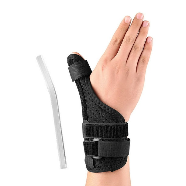 Férula para pulgar con muñequera, soporte para el pulgar para estabilizador  de muñeca y mano, se adapta tanto a la mano derecha izquierda para hombres