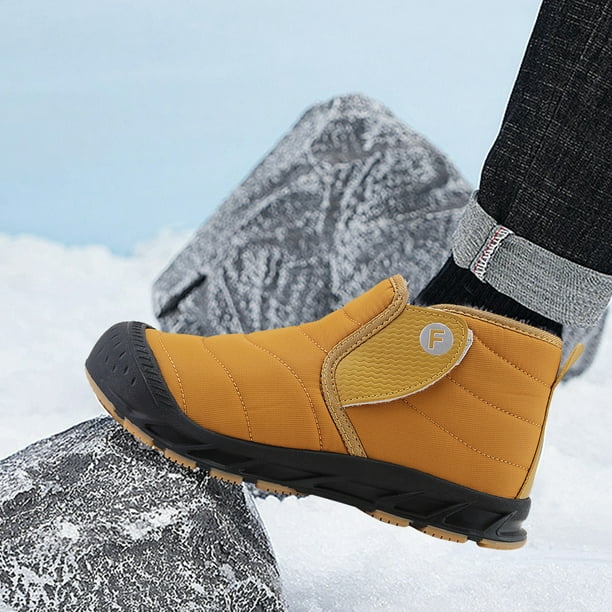 Botas de nieve Botines de tobillo para mujer y hombre, zapatillas  antideslizantes para exteriores, b Likrtyny Tenis De Mujer Tenis De Hombre