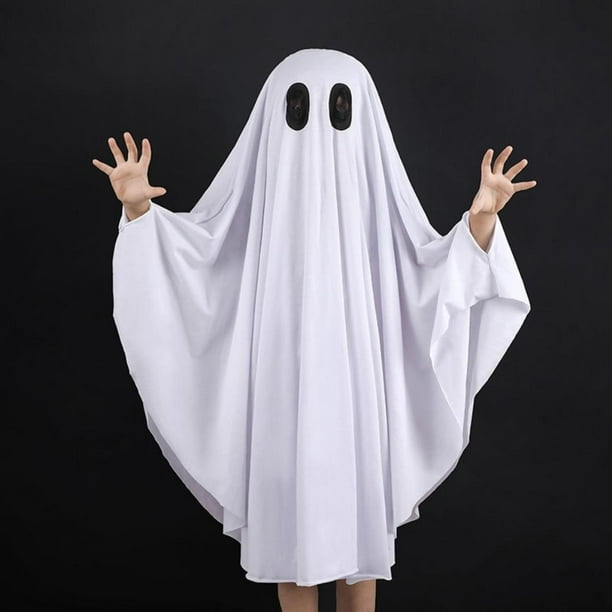 Disfraz de Fantasma Espeluznante para Niños de 1 a 9 Años - Capa de  Halloween Bebé