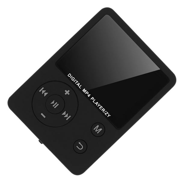 Reproductor de MP3 32 GB con altavoz auricular portátil HiFi sonido sin  pérdidas MP3 Mini reproductor de música Grabadora de voz Libro electrónico