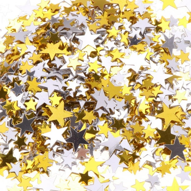 Cañón de Confeti de Estrellas de color Oro de 60 Centímetros