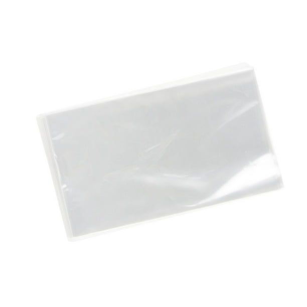 100 Unids / Lote Bolsas de Plástico Pequeñas con Tapa Abierta Plana  Transparente Embalaje de s de Ca Macarena Bolsas de celofán planas
