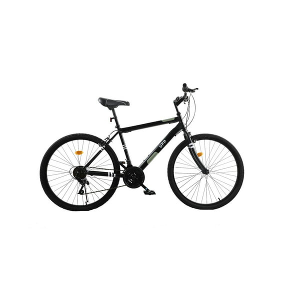 bicicleta de montaña urbanfit pro rodada 26 21 velocidades y frenos de disco color gris negro un urbanfit pro 7502308504264