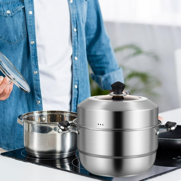 Comprar Olla de vapor para cocinar Ollas de vapor de 11,8 pulgadas