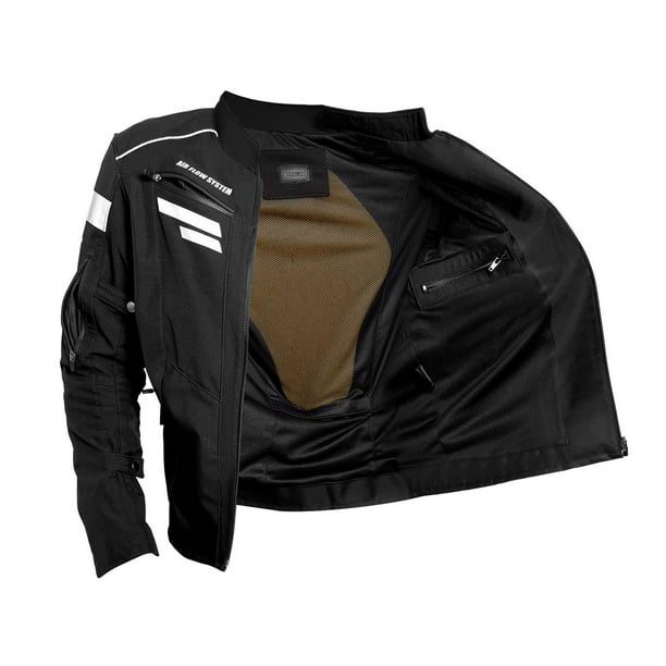  Alpinestars Chaqueta de motocicleta Bomber para hombre, color  negro, talla 2XL, Negro - : Automotriz