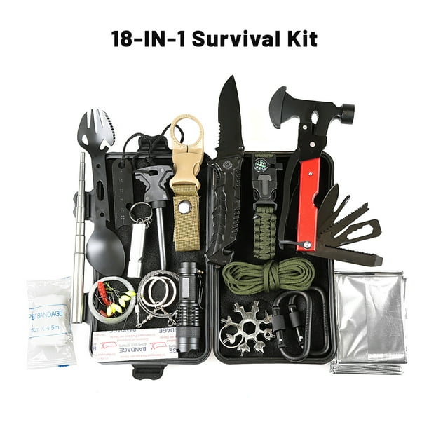 Kit De Sobrevivencia Múltiples Herramientas De Emergencia [u