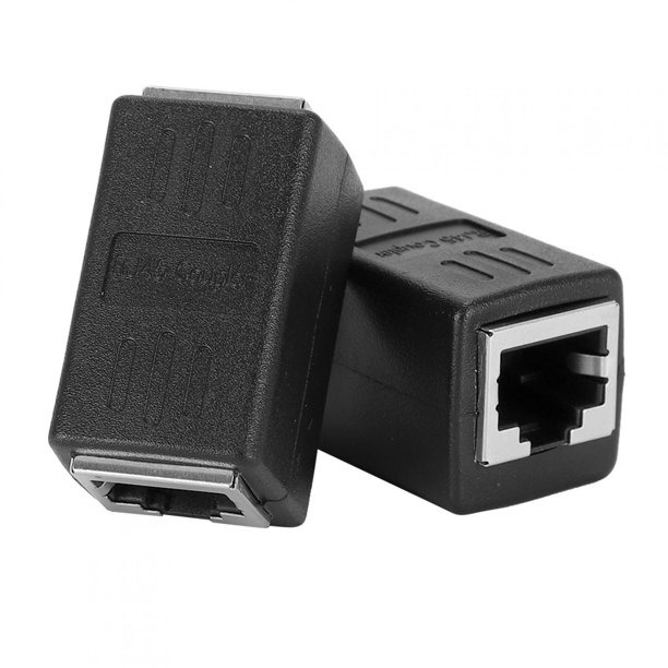 Adaptador unión RJ45 hembra a hembra para extender cables de red