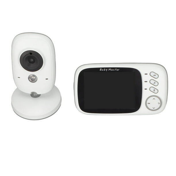 Monitor de vídeo con sonido para bebés, Monitor de vídeo para bebés, cámara  de vigilancia para monitor de bebés con vídeo nocturno, los mejores  materiales