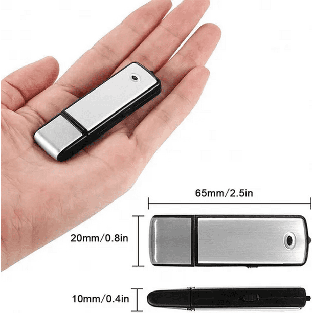 32GB Mini Microfono Espia Grabadora de Voz.Mini Pequeno Portatil