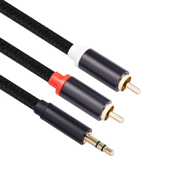 Cable auxiliar Jack de 3,5mm 1/1, 8/3M Control de divisor de