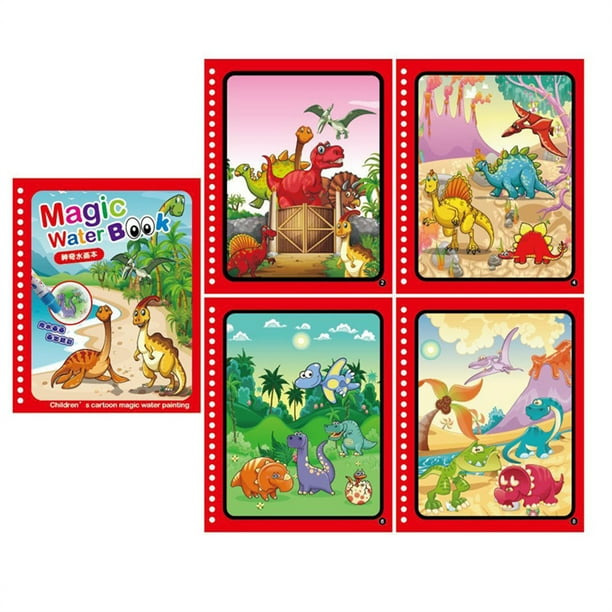 28 libros para colorear para niños de 2 a 4,4 a 8 años – Tamaño pequeño