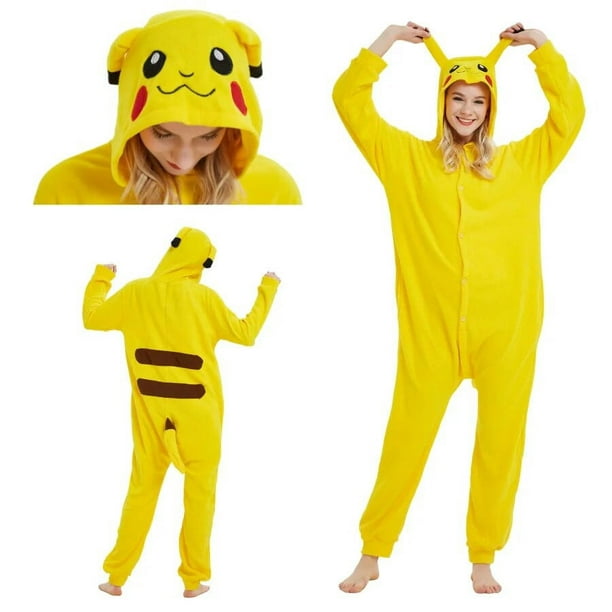 Pijama de Anime de Pokémon para hombre y mujer, traje de Cosplay de lana de  cuerpo completo, Pikachu, Gengar, Squirtle, juguete de Navidad para adultos  y niños - AliExpress