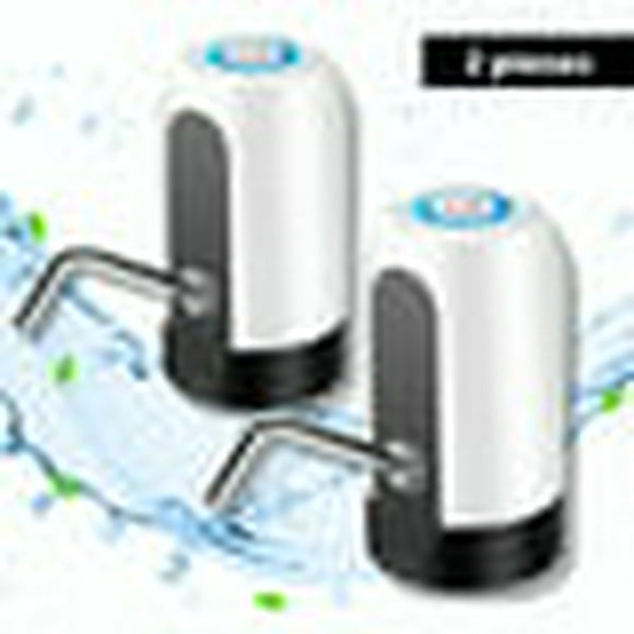 dispensador de agua para garrafón recargable portatil usb eléctrico 2 piezas despachador bomba de agua automático recargable para el hogar cocina oficina dosyu dybga0012pzs