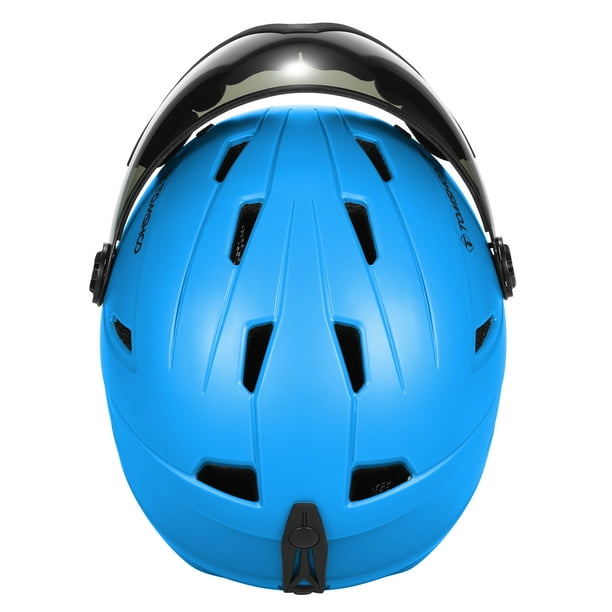 MOON-funda de casco de Snowboard para hombre y adulto, equipo de  Skateboard, cascos de esquí de seguridad deportiva con 2 gafas de regalo,  Otoño e Invierno