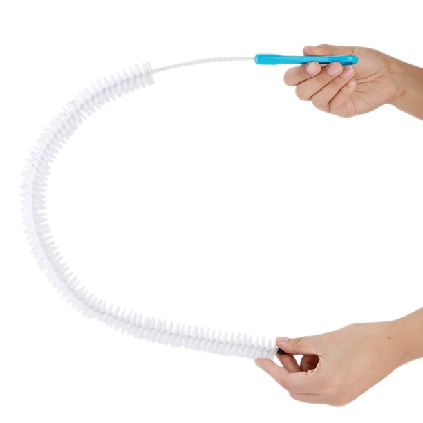 71cm Long Flexible Cleaning Brush Sink Overflow Drain Unblocked