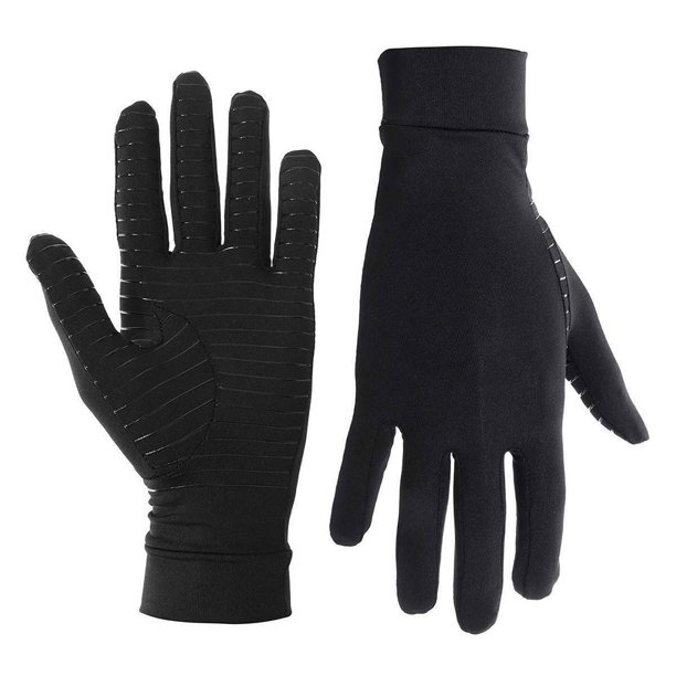  JADE KIT Guantes de compresión para artritis, Negro-M : Salud y  Hogar